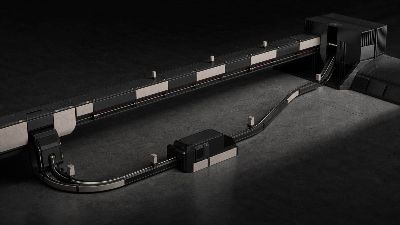 A deployed operational rail returning through a measured monitoring and improvement loop.